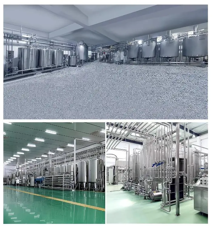 Yogurt Complete Production Line: Pre-Heating, Homogenizer, Pasteurizer, Pre-Cooling, Fermentation Tank, Filling Auxiliary Equipment