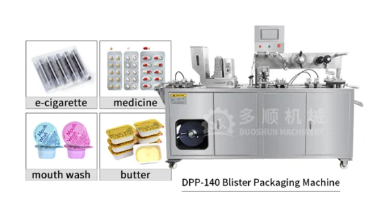 Automatische PVC-Alu-Alu-Honig-Tablettenkapsel-Blisterverpackungsmaschine