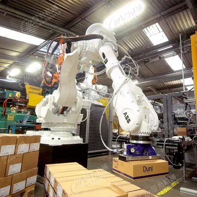 Industrielle automatische ABB-Roboterpalettierungsmaschine für die Palettenverpackung